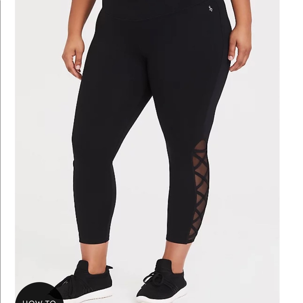 TORRID lattice active leggings